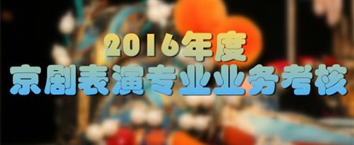 www.wwwwww强奸阴毛一及片视频国家京剧院2016年度京剧表演专业业务考...